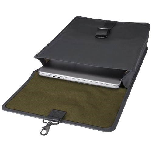 Obrázky: Čierny odolný ruksak z GRS na notebook s prackou, Obrázok 3