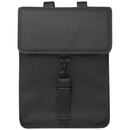 Obrázky: Čierny odolný ruksak z GRS na notebook s prackou, Obrázok 4