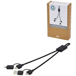 Zobrazit detaily pro 45W rýchlonabíjací kábel 6v1 z RCS recyk. hliníka Obrázky: 45W rýchlonabíjací kábel 6v1 z RCS recyk. hliníka