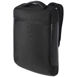 Obrázky: Kompaktný čierny recyk.12l ruksak na notebook,15,6
