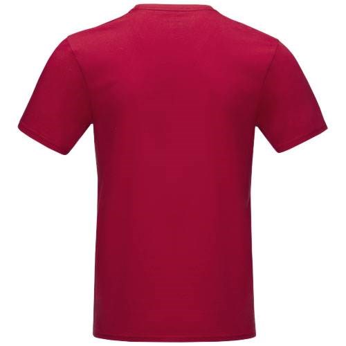 Obrázky: Červené pánske tričko z organ. materiálu, L, Obrázok 2
