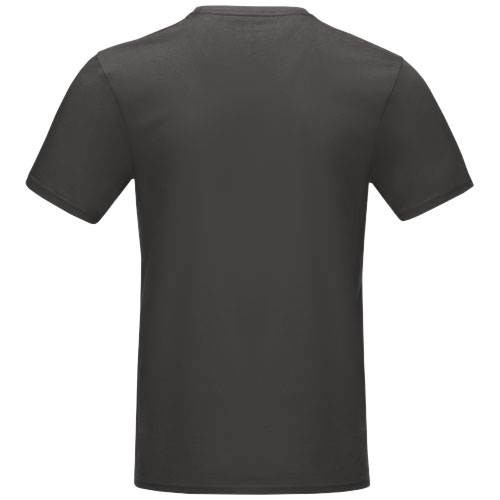 Obrázky: Tm. šedé pánske tričko z organ. materiálu, XL, Obrázok 2
