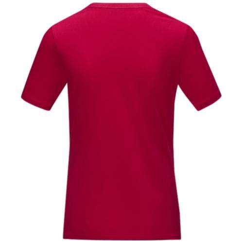 Obrázky: Červené dámske tričko z organ. materiálu, XL, Obrázok 2
