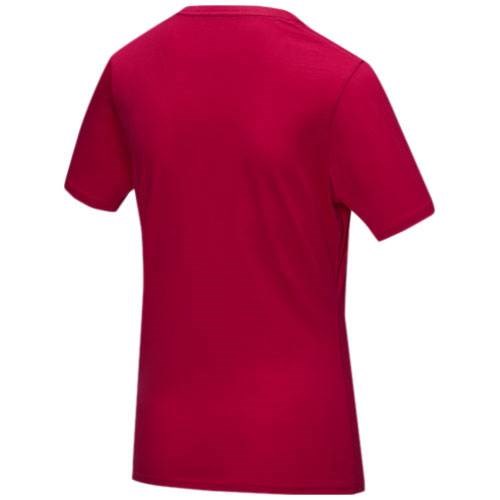 Obrázky: Červené dámske tričko z organ. materiálu, M, Obrázok 3