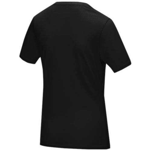 Obrázky: Čierne dámske tričko z organ. materiálu, XL, Obrázok 3