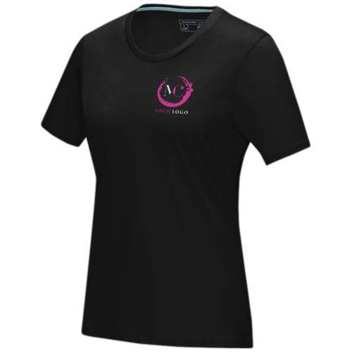 Obrázky: Čierne dámske tričko z organ. materiálu, XL, Obrázok 7