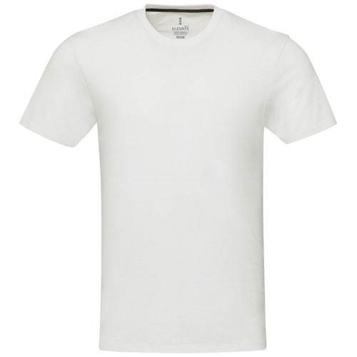 Obrázky: Biele unisex recyklované tričko 160g, S, Obrázok 5