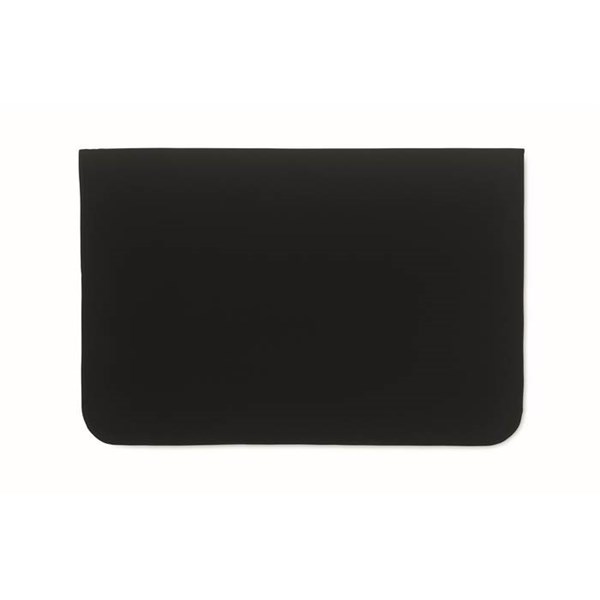 Obrázky: Čierne puzdro na notebook z bavlny 220 g/m², Obrázok 4