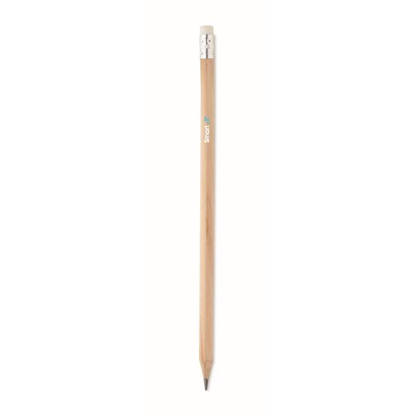 Obrázky: Prírodná ostrúhaná ceruzka s gumou, Obrázok 4
