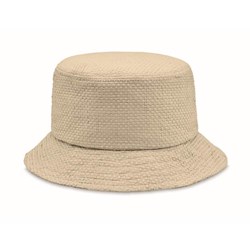 Obrázky: Béžový papierový slamený klobúčik