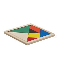Zobrazit detaily pro Drevené puzzle TANGRAM Obrázky: Drevené puzzle TANGRAM