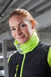 Zobrazit detaily pro Žltá bandana-šatka/nákrčník/čiapka s refl. pruhom Obrázky: Žltá bandana-šatka/nákrčník/čiapka s refl. pruhom