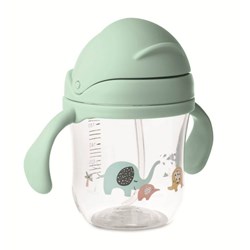 Zobrazit detaily pro Detský hrnček z tritánu 250 ml, mätová zelená Obrázky: Detský hrnček z tritánu 250 ml, mätová zelená