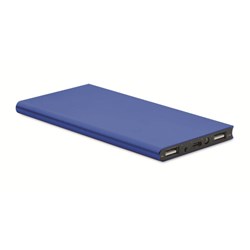 Zobrazit detaily pro Kráľ. modrá powerbanka 8000 mAh z recykl. hliníka Obrázky: Kráľ. modrá powerbanka 8000 mAh z recykl. hliníka