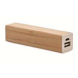 Zobrazit detaily pro Powerbanka 2600 mAh v bambusovom puzdre Obrázky: Powerbanka 2600 mAh v bambusovom puzdre