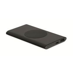Zobrazit detaily pro Čierna hliníková powerbanka 5000mAh 15W Obrázky: Čierna hliníková powerbanka 5000mAh 15W