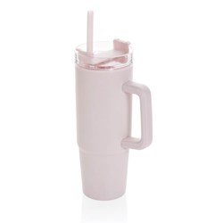 Zobrazit detaily pro Ružový termohrnček s uchom Tana 900ml,rec. plast Obrázky: Ružový termohrnček s uchom Tana 900ml,rec. plast