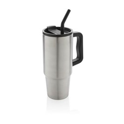 Zobrazit detaily pro Strieborný termohrnček 900 ml, recykl. nerez oceľ Obrázky: Strieborný termohrnček 900 ml, recykl. nerez oceľ