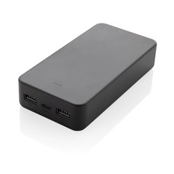 Zobrazit detaily pro Powerbanka 20000mAh s USB C z RCS recykl. plastu Obrázky: Powerbanka 20000mAh s USB C z RCS recykl. plastu