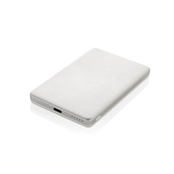 Zobrazit detaily pro Bezdrôtová mag. powerbanka 5000mAh 5W, strieborná Obrázky: Bezdrôtová mag. powerbanka 5000mAh 5W, strieborná