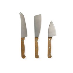 Zobrazit detaily pro Darčeková sada 3ks nožov na syry Obrázky: Darčeková sada 3ks nožov na syry