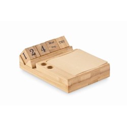 Zobrazit detaily pro Bambusový stolový kalendár Obrázky: Bambusový stolový kalendár