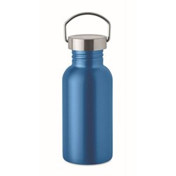 Zobrazit detaily pro Jednostenná recykl. nerez fľaša 500ml, tyrkysová Obrázky: Jednostenná recykl. nerez fľaša 500ml, tyrkysová