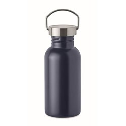Zobrazit detaily pro Jednostenná recykl. nerez fľaša 500ml, tm. modrá Obrázky: Jednostenná recykl. nerez fľaša 500ml, tm. modrá