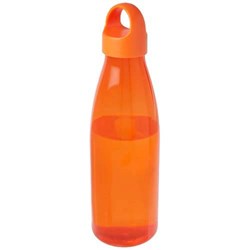 Zobrazit detaily pro Fľaša na vodu z recykl. plastu 800 ml, oranžová Obrázky: Fľaša na vodu z recykl. plastu 800 ml, oranžová