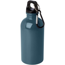 Zobrazit detaily pro Nerezová  fľaša 400ml s karabínou, nám. modrá Obrázky: Nerezová  fľaša 400ml s karabínou, nám. modrá