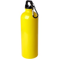 Zobrazit detaily pro Nerezová  fľaša 750ml s karabínou, žltá Obrázky: Nerezová  fľaša 750ml s karabínou, žltá