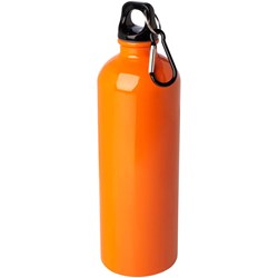 Zobrazit detaily pro Nerezová  fľaša 750ml s karabínou, oranžová Obrázky: Nerezová  fľaša 750ml s karabínou, oranžová