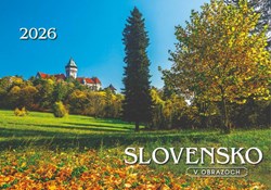 Zobrazit detaily pro SLOVENSKO V OBRAZOCH,nástenný kalendár 485x340 mm Obrázky: SLOVENSKO V OBRAZOCH,nástenný kalendár 485x340 mm