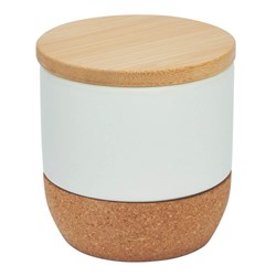 Zobrazit detaily pro Keramická vonná sviečka s korkovým dnom Obrázky: Keramická vonná sviečka s korkovým dnom