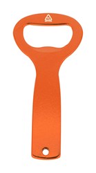 Zobrazit detaily pro Oranžový otvárač na fľaše z recyklovaného hliníka Obrázky: Oranžový otvárač na fľaše z recyklovaného hliníka