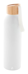 Zobrazit detaily pro Biela fľaša 600ml, recyk. hliník a silik.pútko Obrázky: Biela fľaša 600ml, recyk. hliník a silik.pútko