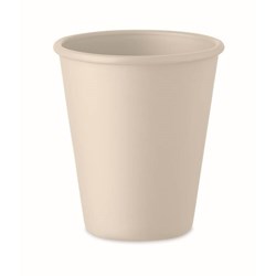 Zobrazit detaily pro Jednostenný 200ml kelímok z kukur. PLA,béžová Obrázky: Jednostenný 200ml kelímok z kukur. PLA,béžová
