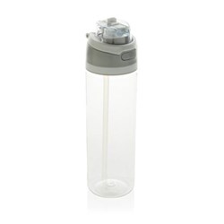 Zobrazit detaily pro Transparentná biela fľaša na vodu 800ml z RCS RPET Obrázky: Transparentná biela fľaša na vodu 800ml z RCS RPET
