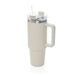 Zobrazit detaily pro Termohrnček 1200ml, RCS recykl. nerez, béžová Obrázky: Termohrnček 1200ml, RCS recykl. nerez, béžová