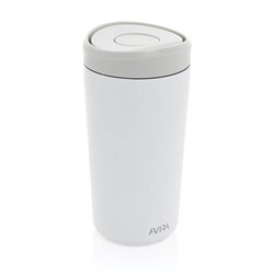 Zobrazit detaily pro Biely termohrnček 400ml , RCS recykl. nerez oceľ Obrázky: Biely termohrnček 400ml , RCS recykl. nerez oceľ