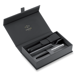 Zobrazit detaily pro KP PARKER 51 Black CT + čierne kožené puzdro Obrázky: KP PARKER 51 Black CT + čierne kožené puzdro